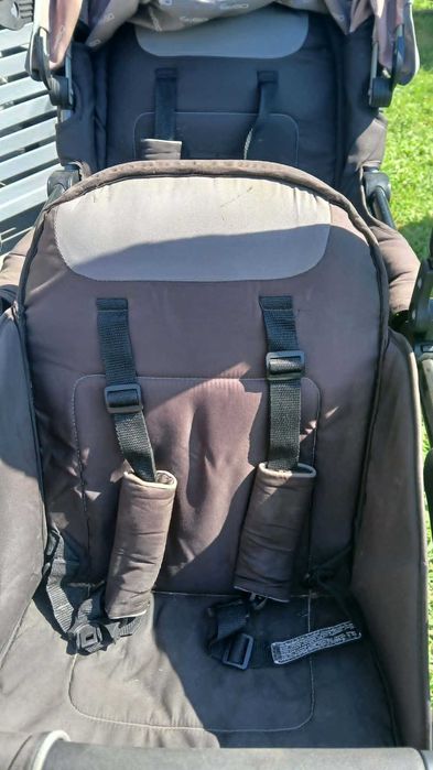 Wózek dla rodzeństwa EasyGo Duo – rok po roku – 300 zł