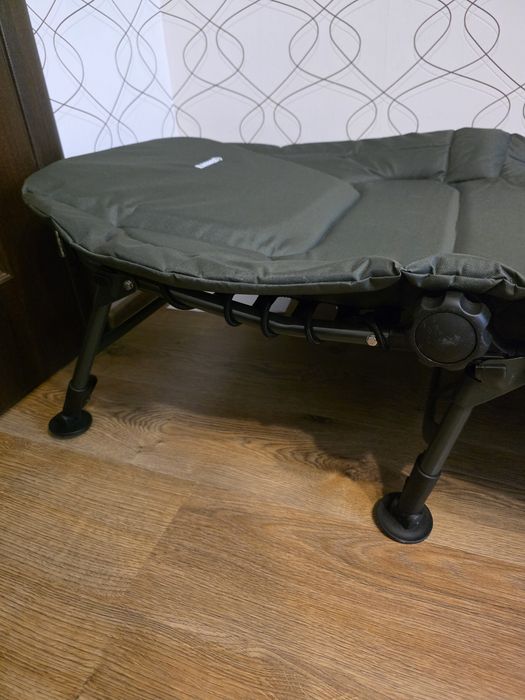 Раскладушка карповая для рыбалки 8 ног Ranger Bed 84 Уценка