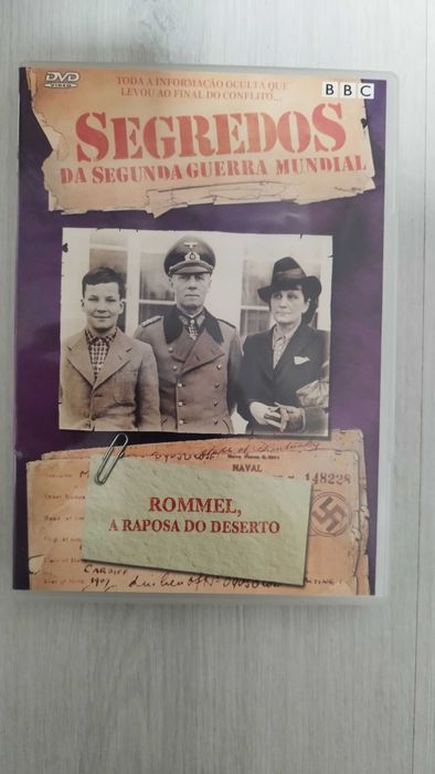 Segredos da II Guerra Mundial Rommel a Raposa do Deserto DVD