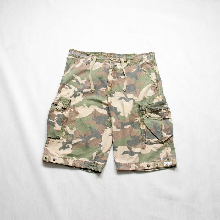 Jetlag baggy camo cargo shorts L oversize