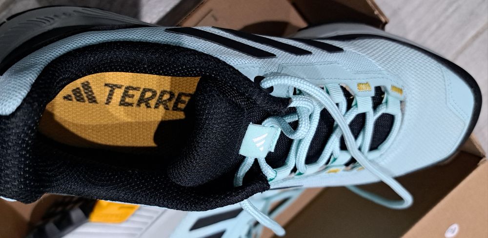Buty adidas terrex eastril 39 1/3 miętowe trekkingowe turystyczne now