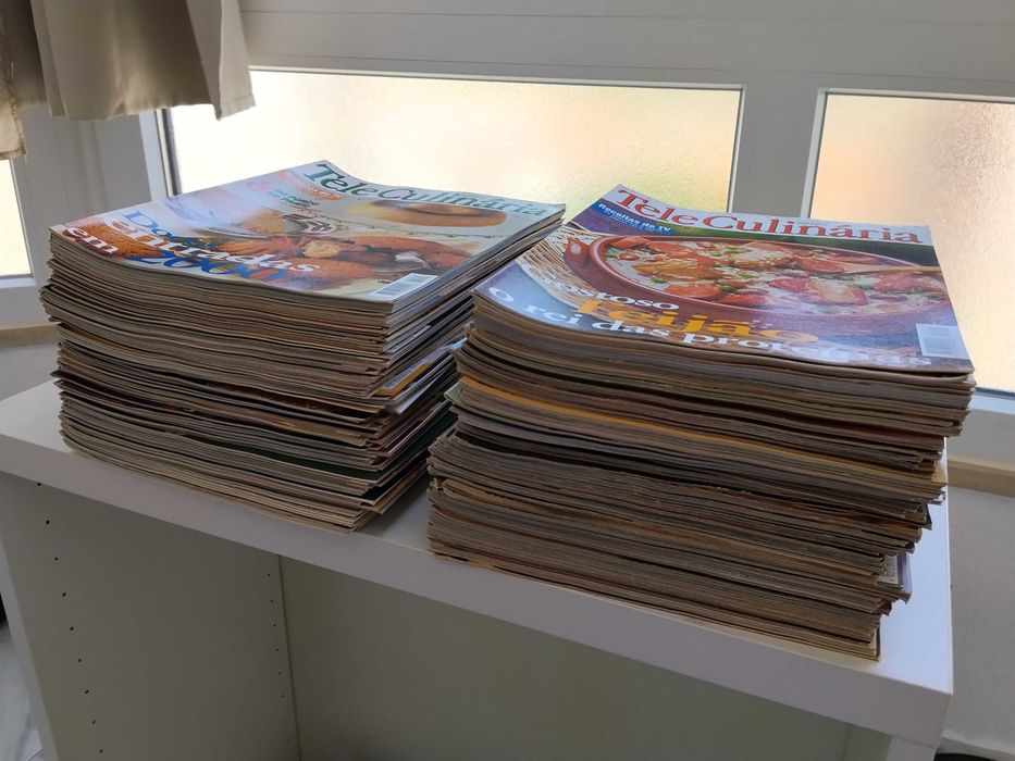 143 revistas da Tele Culinária