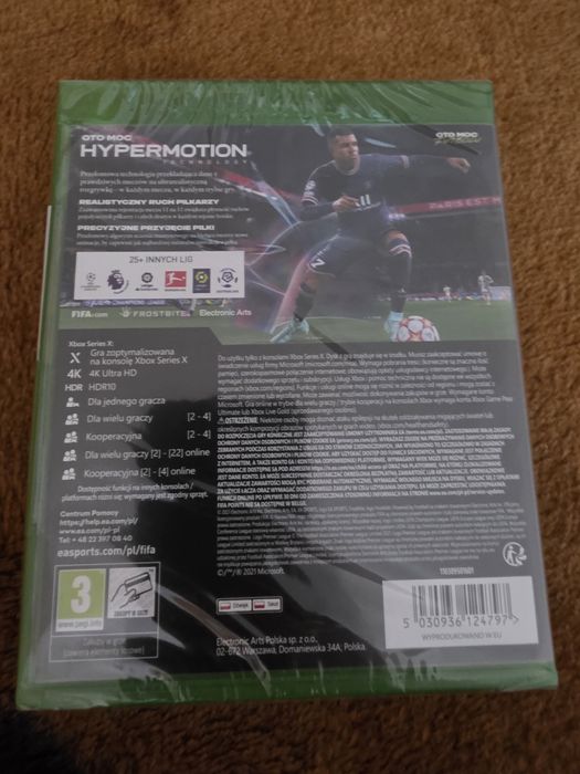 Fifa22 Xbox Series x nowa w foli
