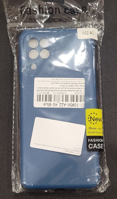 Capa para telemóvel sansung A22 4G - Azul