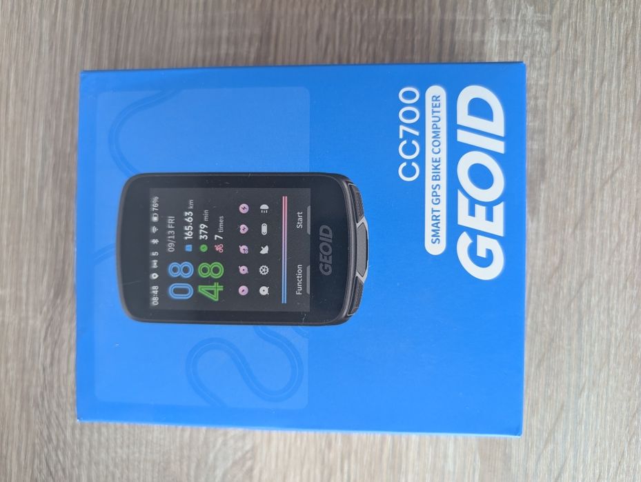 Nowy licznik rowerowy z GPS Geoid C700