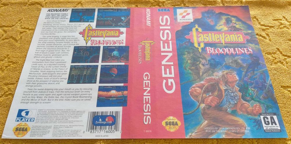 Capas e manuais Mega Drive + Master System