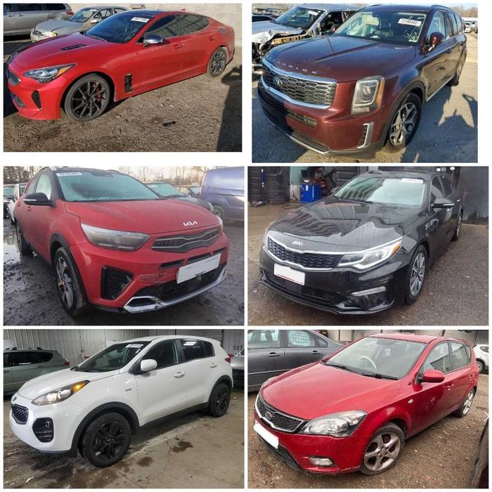 Запчасти Kia Forte Venga Ceed Soul Carens Picanto Niro K5 K7 двигатель