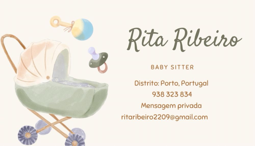 Faço serviço de Babysitting