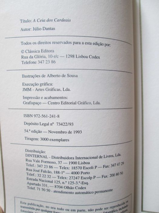 A Ceia dos Cardeais, de Júlio Dantas
