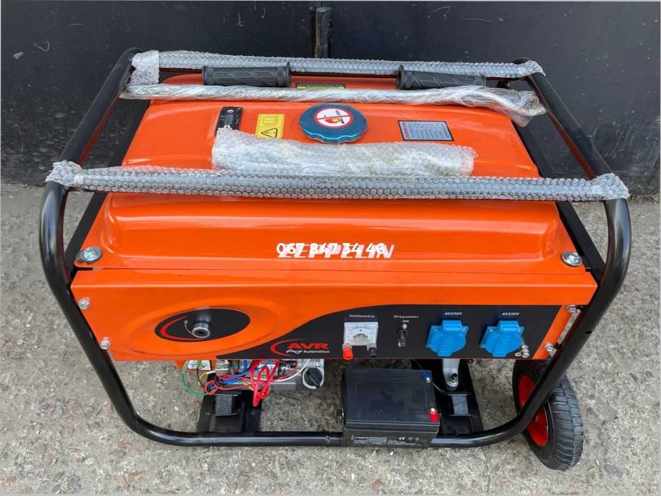 Генератор Zeppelin GZ 5500 Бензиновый 5,5 кВт Электростартер 1 фазный