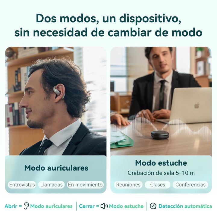 Gravador Inteligente TicNote Pods – Novo | Autônomo com IA