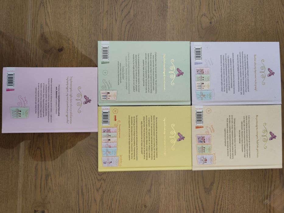 Książka baletnice zestaw 5 części