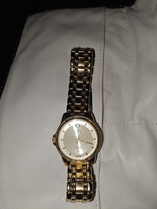 OLMA Automatic 5m gold-plated bezel