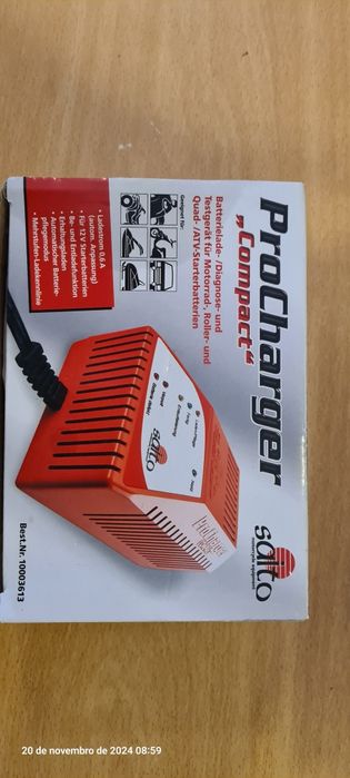 Carregador de bateria para motos