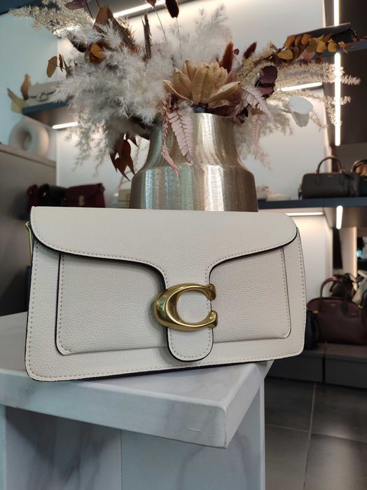 Сумка Coach Tabby Shoulder Bag 26 Chalk