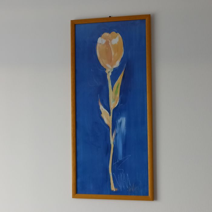 Obraz tulipan 73x33