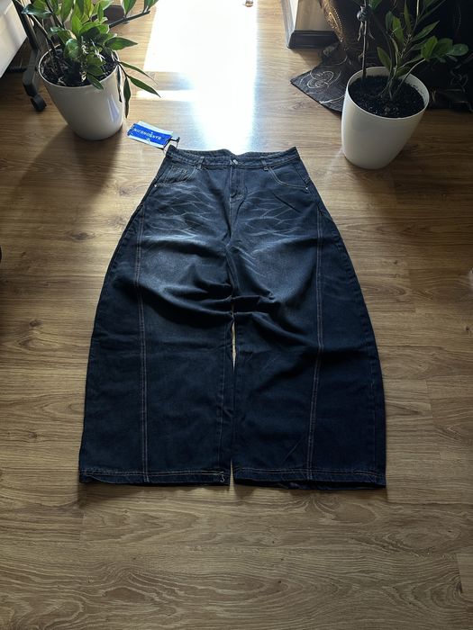Opium baggy jeans широкі джинси black racer jaded london беггі