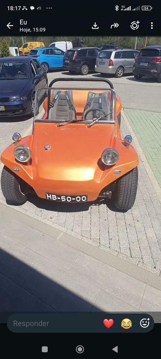 Vw  Buggy para aluguer 5 lugares