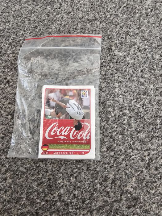 Naklejki Panini WC 2010 set+Klose