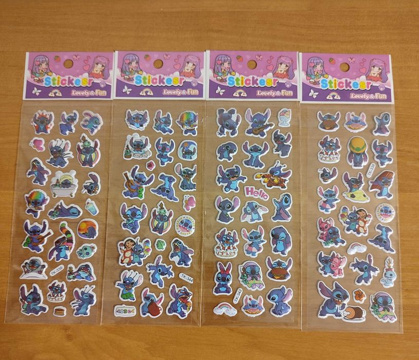 Наклейки Стич Disney