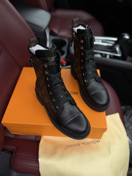 Ботинки луи виттон louis Vuitton 38 чоботи челсі жіночі