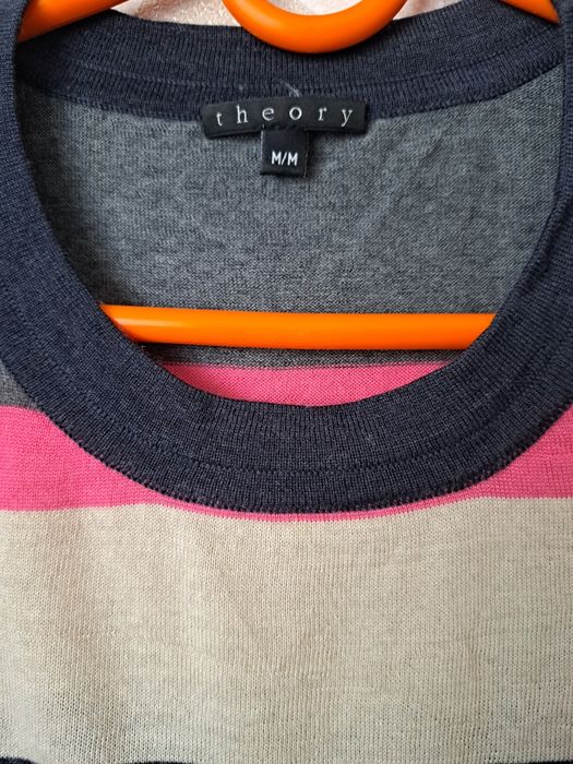 Wełniana sukienka theory merino wool