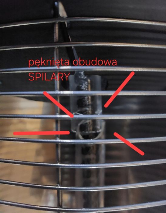 Rising Sun 2500W Promiennik Podczerwieni Srebrny