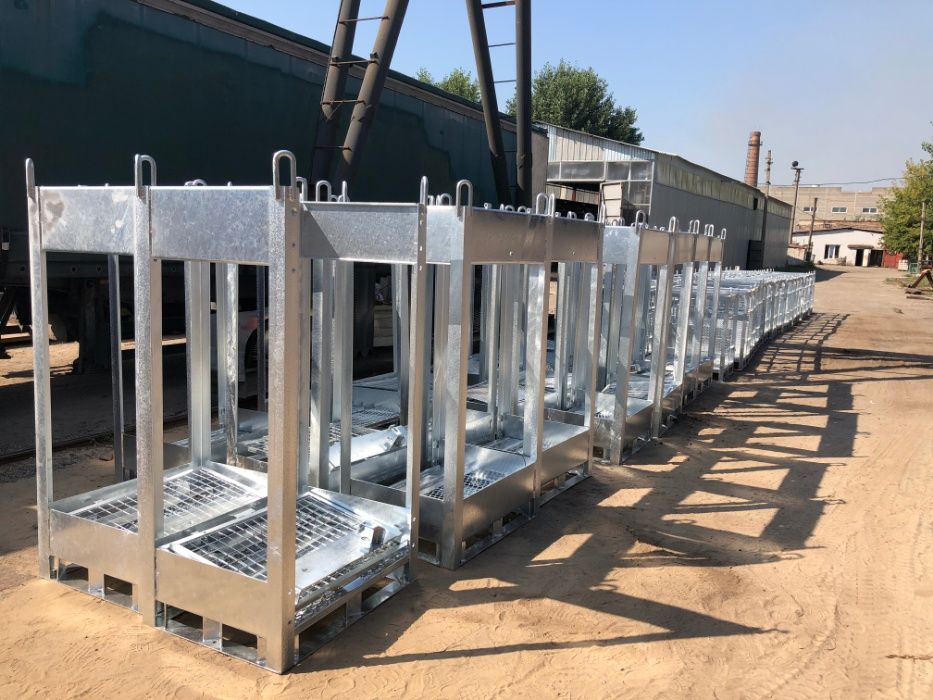 Металлические контейнеры для газовых баллонов (кассета, моноблок)