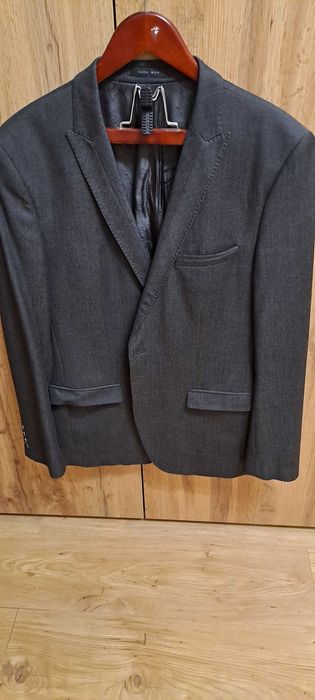 Marynarka męska szara ZARA