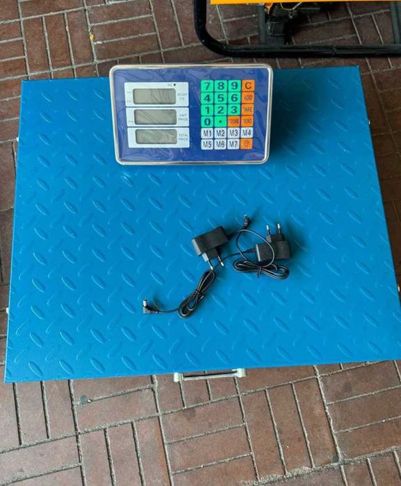 електронні ваги 300 кг блютуз 52 × 42 весы платформні бездротові нерж