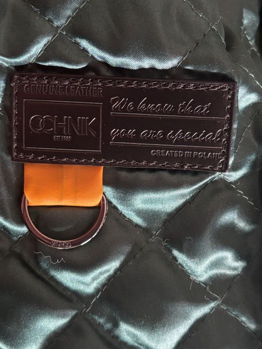 Ochnik skórzana kurtka damska M