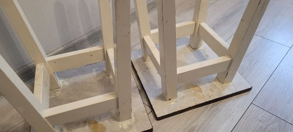 Taborety kuchenne PRL