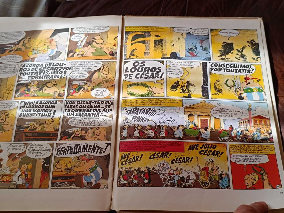 2 Livros BDs de Asterix e Obelix