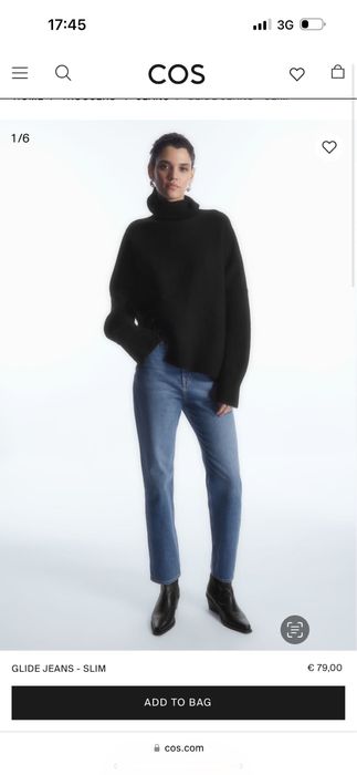 Джинси Cos slim fit