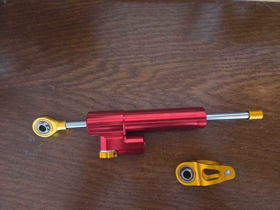 Демпфер руля мотоцикла лінійний універсальний  (steering damper)