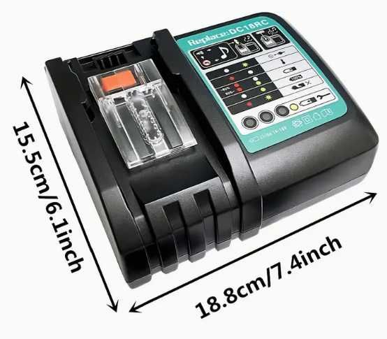 F1171 Carregador Bateria Para Makita 14.4V 18V