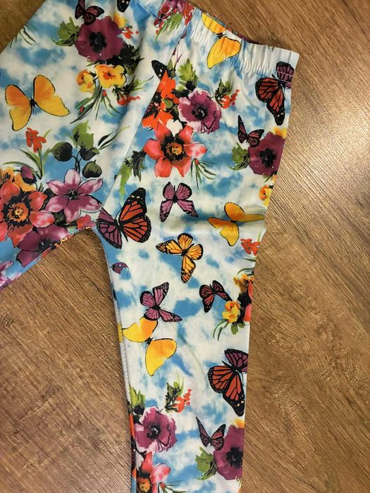 2 szt. leginsów dla dziewczynki