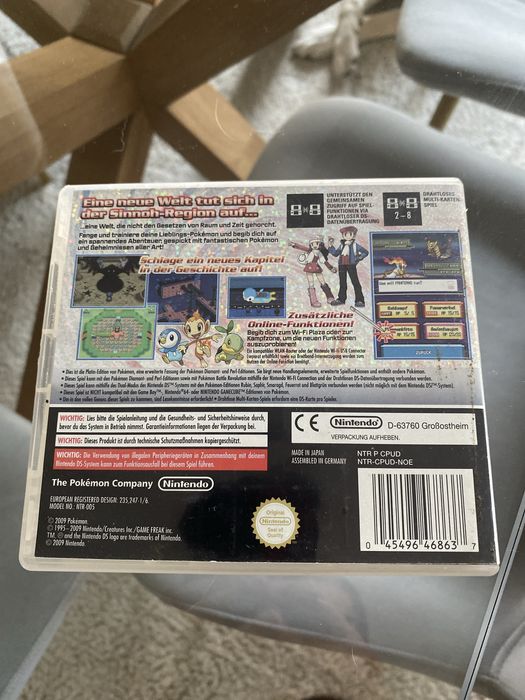 Pokemon Platinum Alemão