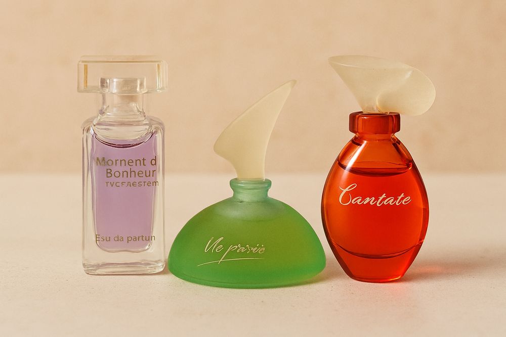Miniaturki perfum Yves Rocher – Cantate, Vie Privée, Moment de Bonheur