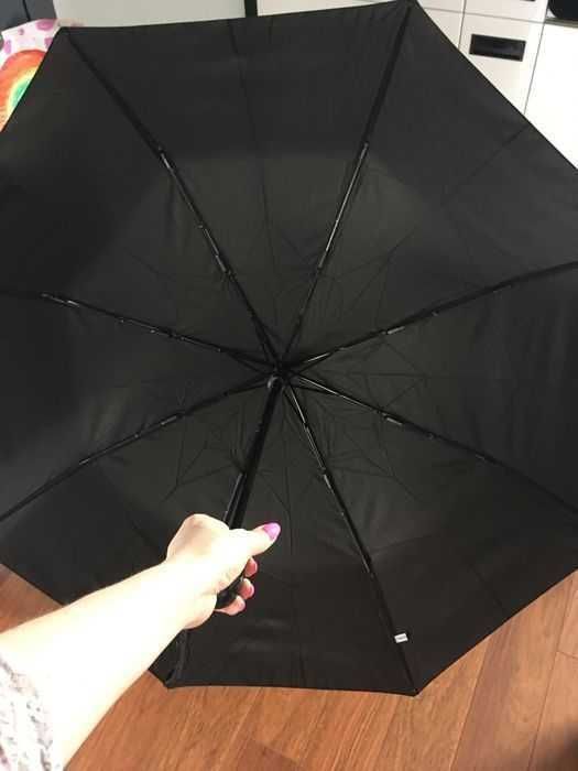 Parasol składany 110 cm czarny