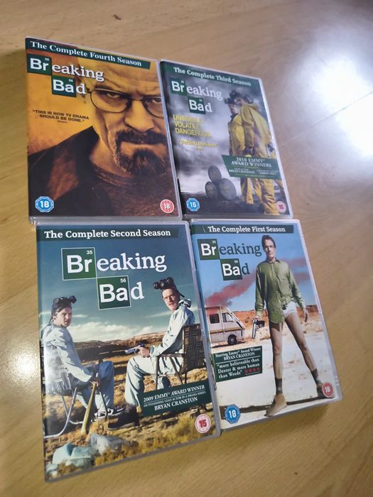 DVD Breaking Bad Complete Seasons 1-4, wersja angielska