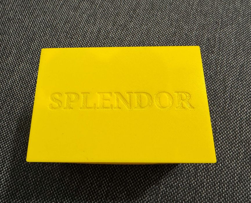 Pudełko do gry Splendor - Druk 3D