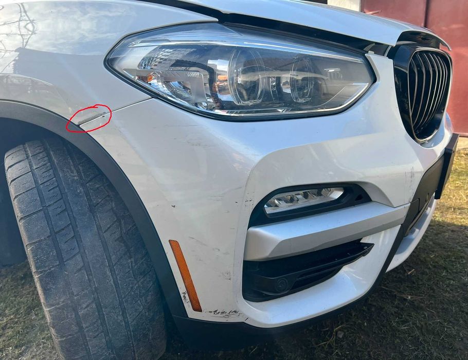 крило праве BMW X3 G01 колір A96