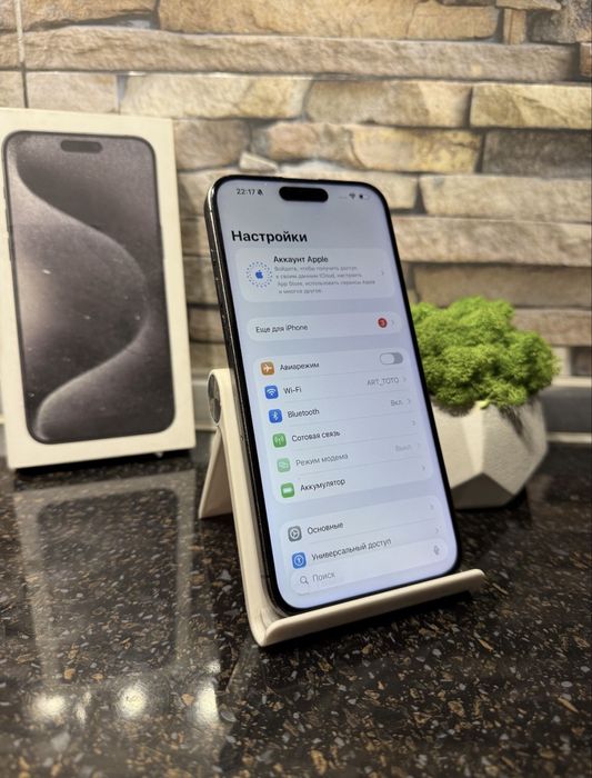 iPhone 15 Pro max 256gb Neverlock АКБ 96 айфон