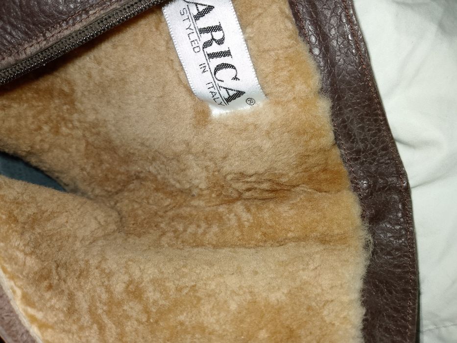 Зимние кожаные сапоги 42 р.