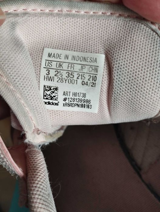 Adidasy dla dziewczynki