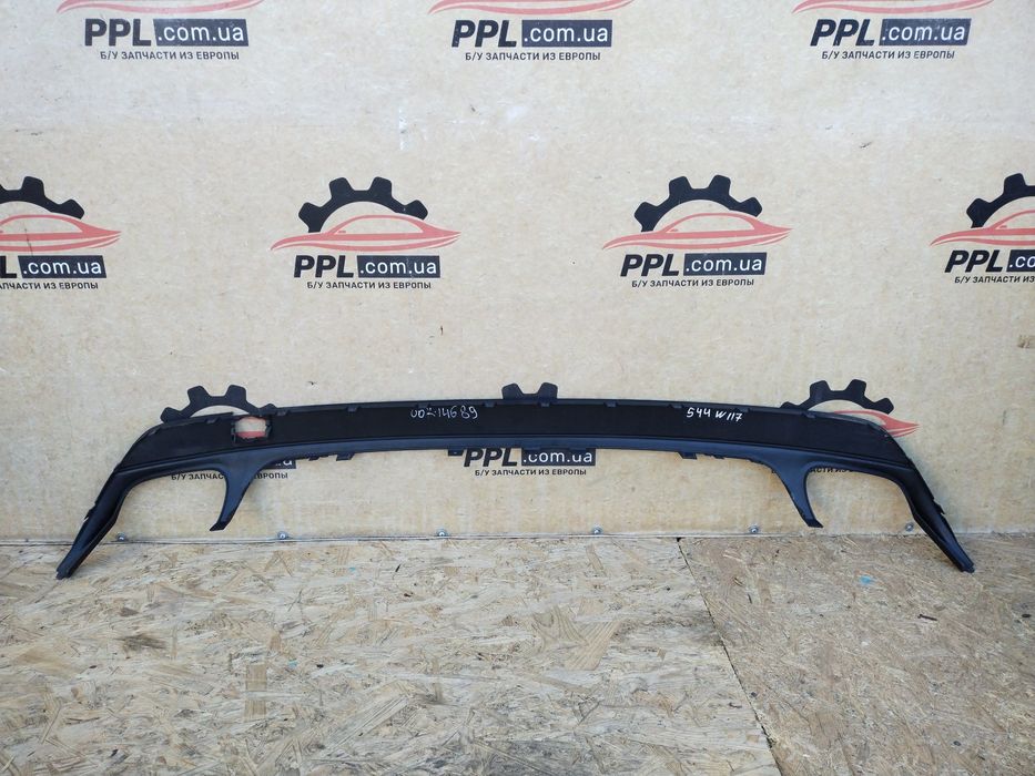 Mercedes CLA C117 AMG 13-19 губа спойлер диффузор бампера заднего