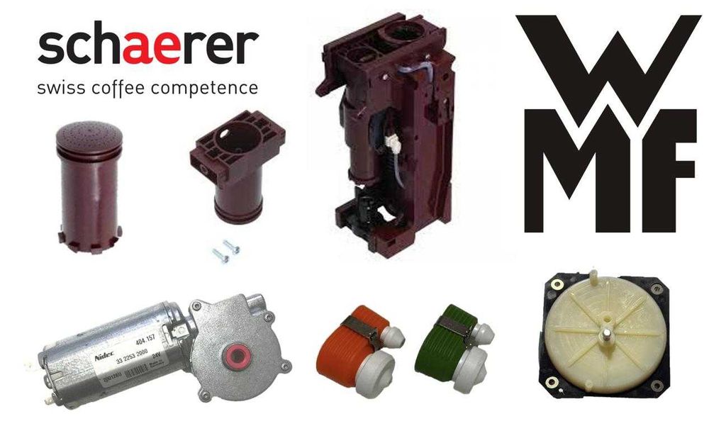 Продаж запчастин до кавомашин WMF, Schaerer