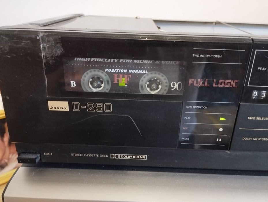 Magnetofon, deck Sansui D-290