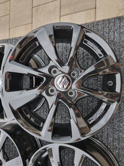 Suzuki 15 " Swift Ignis Alto Baleno 4x100 nowe felgi czarne alufelgi